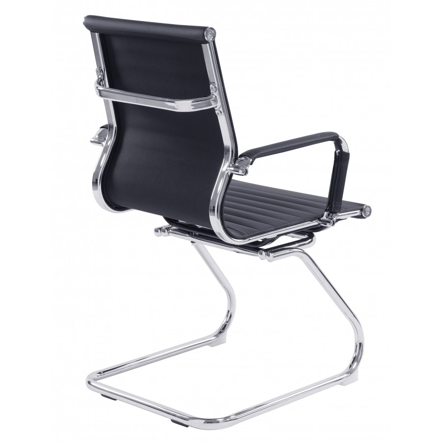 Aura Leather Cantilever Office Chair